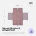 Hylat Baby Foldable Changing Mat - Travel-Friendly Light Purple Mat for Active Families - Ideal for On-the-Go Changing - Buy Online on GoSupps.com