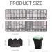 Niceneeded Nail Art Stamping Kit - 4 Pcs Flower Pattern Plates Stamp & Scraper for DIY Nail Decoration | International Shipping - Buy Online on GoSupps.com