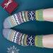 Chalier Cozy Winter Merino Socks for Women | Cute Cat Pattern Warm Thick Knit Thermosocks Size 36-42 - Buy Online on GoSupps.com