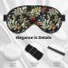 Multicolored Butterflies Sleep Mask | Adjustable Double-Sided Eye Mask | Soft Sleeping Eye Covers for Perfect Shading & Reduced Eye Edema - Buy Online on GoSupps.com