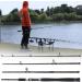 Sougayilang Carp Fishing Rod - Portable High Carbon 4-Piece Blank for Travel | Freshwater & Saltwater Fishing - Buy Online on GoSupps.com