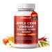 Apple Cider Vinegar 8 010mg with Cayenne Pepper Ginger Cinnamon & Turmeric Support Digestion & Metabolism 180 Capsules* 180 Count (pack of 1)