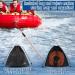 Affordura 4-Section Boat Tow Rope for Tubing | Tube Ropes with Storage Bag & Rope Keeper | Red | 1-4 Rider - Buy Online on GoSupps.com