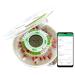 DoseControl Smart Medication Dispenser with Charger Monitored via Android App Transparent Lid English Dosage Rings 9 Alarms E-mail Notifications