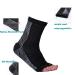 4 Pairs Plantar Fasciitis Compression Socks - Heel Spur Relief & Achilles Tendon Support | L/XL Black & White - Buy Online on GoSupps.com