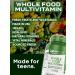 Whole Food Multivitamin for Women & Men | 62 Superfoods from Whole Food Markets | Vegan Non-GMO | 120 Vegetarian Capsules - Buy Online on GoSupps.com