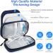 Youshares Insulin Cooling Bag | Large Capacity Diabetes Bag with 2 Cooling Packs - Keep Medications Safe & Cold - Navy Blue Y10 - Buy Online on GoSupps.com