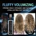 Fluffy Volumizing Hair Spray 100ml/3.38oz Magic Volumizing Spray Long Lasting Bright Non Greasy Non Sticky Hair Volume 14.5x3.5cm/5.7x1.37in - Buy Online on GoSupps.com