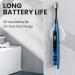 Oclean XS Smart Sonic Electric Toothbrush | Color Screen | 5 Modes & Intensities | 40000rpm Motor | Visualized Feedback | Smart Timer | Rechargeable (Blue) - Buy Online on GoSupps.com