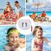 Inflatable Beach Foot Bath - Foldable Foot Bath Basin Portable White Pool Footbath with Pump Small Basin for Swimming Pool Clean Feet - Buy Online on GoSupps.com