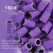 Bellehome 180pcs Nail Sanding Bands | Professional Sand Bands for Nail Drill Grit 80/150/240 | Purple Efile Sanding Bands for Acrylic Nails - Buy Online on GoSupps.com