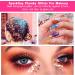 Aslanka Holographic Blue Chunky Glitter Sequins - Perfect for Body Art Festival Decorations & DIY Crafts - Buy Online on GoSupps.com