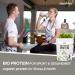 Alpenpower Bio Pea Protein 600g - 100% Pure Vegan Protein Isolate | High-Quality 85% Protein Powder Without Additives - Buy Online on GoSupps.com