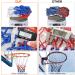 Mumicol Heavy Duty Basketball Net Replacement - Fits 12 Loops - Indoor/Outdoor Standard Hoop Net - 1 Pack - Buy Online on GoSupps.com