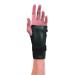 WRIST BRACE W/SPLINT BLACK OSFM (EA)
