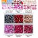 LPBeads 10000pcs Hotfix Rhinestones Flatback Glass Crystal - 24 Colors, 5 Sizes - Ideal for Crafts, Clothes, Nail Art - Includes Tweezers and Picking Pen - Buy Online on GoSupps.com