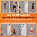 Buy Resistance Band Bar - 500 LBS Strength Training Kit with 4 Heavy Bands | Portable Home Workout Equipment for Chest Press Deadlift Squats and Curls | Detachable Bar (38.58 ) - Silver - Buy Online on GoSupps.com