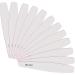 CGBE 12 pieces nail file professional nail files double -sided nail files 100/180 for gelails and acrylic nails file nails washable shape trapezoid for nail studio and at home