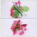 Quickdraw Hula Girl Hibiscus Flower Hair Clips | 6-Pack Hawaii Costume Accessory for Ladies - Buy Online on GoSupps.com