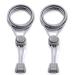 Schn rrlie laces - elastic lace -out bands without binding shoes - laces round flat with quick lock for children adults - 100 cm gray