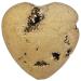 Nupuyai Gold Agate Geode Heart Palm Worry Stone for Chakra Reiki Healing Crystal Love Stone for Home Decoration 40mm 07-gold/Agate Geode/40x40mm
