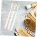Minkissy 15 STK Tooth Cleaning Set - Soft Creative Toothbrushes for Manual Travel - 5 Pack Plastic Main Brush Heads - Buy Online on GoSupps.com