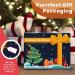 LiBa Cardboard Holiday Cat House with Scratch Pad and Catnip - Christmas Cat Bed and Scratching Toy for Indoor Cats - Buy Online on GoSupps.com