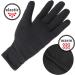 Alpidex Underwire Gloves | Light Warm Running Gloves | Thin Liner for Winter Sports - Black - Buy Online on GoSupps.com