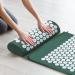 Sivan Acupressure Mat & Pillow Set for Back and Neck Pain Relief - Chronic Pain Treatment for Lower & Upper Back, Sciatica - Green - Buy Online on GoSupps.com