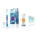 Philips Sonicare For Kids Electric Toothbrush HX6322/04 with sonic technology for children including brush heads from 7 years