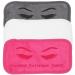 Beaupretty 3pcs Extension Gasket Extensions Headband Loose Sample Rectangle Headbands Suitcase Pad Forehead Sticker Grafting Pads Eyelash Holder False Pallet Reusable Eyelashes Nail Display