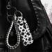 Car Lipstick Holder Keychain for Women | Portable Cow Pattern Clip for Chapstick & Keys Ideal Gift - Buy Online on GoSupps.com