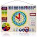 ewtshop Colorful Metal Learning Clock - Date Time & Seasons Educational Board - Buy Online on GoSupps.com