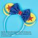 ChuangQi Mouse Ears Headband with Shiny Bow, Double-Sided Sequins, Yellow & Blue, for Birthday Party or Celebration (XC22) - Buy Online on GoSupps.com