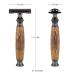 IQVITA Premium Bamboo Razor Plane - Eco-Friendly Wet Razor for Men & Women - Includes 10 Blades & Zero Waste eBook - Buy Online on GoSupps.com