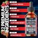 Tenmido 12in1 Cayenne Pepper Drops - Extract Liquid Supplement with D3 K2 Hawthorn Berry Beet Root Berberine HCl Marshmallow Root Ceylon Cinnamon Turmeric Apple Cider Vinegar & More - 1 Fl Oz - Buy Online on GoSupps.com