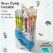 Sorbos Edible Straws Vanilla Flavored Sustainable Individually Packaged No Plastic No Allergens No Gluten Eco Friendly 7.4 inches long (Pack of 200) - Buy Online on GoSupps.com