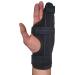 Metacarpal Finger Splint Hand Brace Hand Brace & Metacarpal Support for Broken Fingers Wrist & Hand Injuries or Little Finger Fracture (Left - Large)