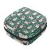 Women's napkin storage bag funny cartoon cats birds flower patterns menstrual cup portable women's bandages storage bags female menstruation first period bag color 9