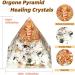 Xiannvxi 2.4 Crystals Pyramid - Natural Healing Clear Quartz Gemstone | Witchy Decor Gifts for Men & Women - Buy Online on GoSupps.com