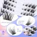 Shop LZM Individual C Curl Fake Eyelashes | Natural Look DIY Eyelash Extensions - z03-mix - Buy Online on GoSupps.com