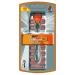 BIC Comfort 3 Hybrid Men's Disposable Razor, 3 Blades, 6 Cartridges and 1 Handle, Black, For a Close and Comfortable Shave 10 Piece Set