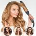 Upgrade 1.25-Inch Thermal Brush for Loose Curls | 9 Heat Settings | Tourmaline Ionic Curling Iron | Dual Voltage for Travel - Buy Online on GoSupps.com