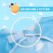 Little Dimsum Long Sleeves Toddler Weaning Bibs | Waterproof Feeding Coverall Set| 6-36 Months (Galatic&Spaceship) - Buy Online on GoSupps.com