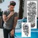 Aresvns Waterproof Sleeve Tattoo Temporary (L19xW7) - Realistic Indian Style Fake Tattoos for Adults - Buy Online on GoSupps.com