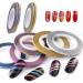 42 Roll Nail Art Stripes Tape - Colorful Nail Design Stickers for DIY Manicure Decoration - Buy Online on GoSupps.com