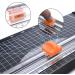 Firbon Paper Cutter Replacement Blade with Automatic Security Safeguard Design for A4 Black and White Paper Trimmer (5 Pack) 1-orange - Buy Online on GoSupps.com
