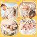 6 Pcs Newborn Photography Props Outfits - Long Ripple Wraps & Swaddle Blankets for Boys and Girls | Infant Posing Props 0-6 Months (White) - Buy Online on GoSupps.com