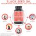 Health Logics - 100 Black Seed Oil Soft Gels - Cold Pressed for Max Potency - 100% Natural - GMO and Gluten Free - Buy Online on GoSupps.com