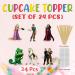 Seyal Rapunzl cupcake topper - Buy Online on GoSupps.com